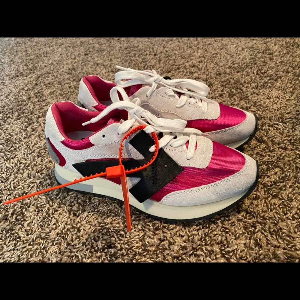 Off white sneakers